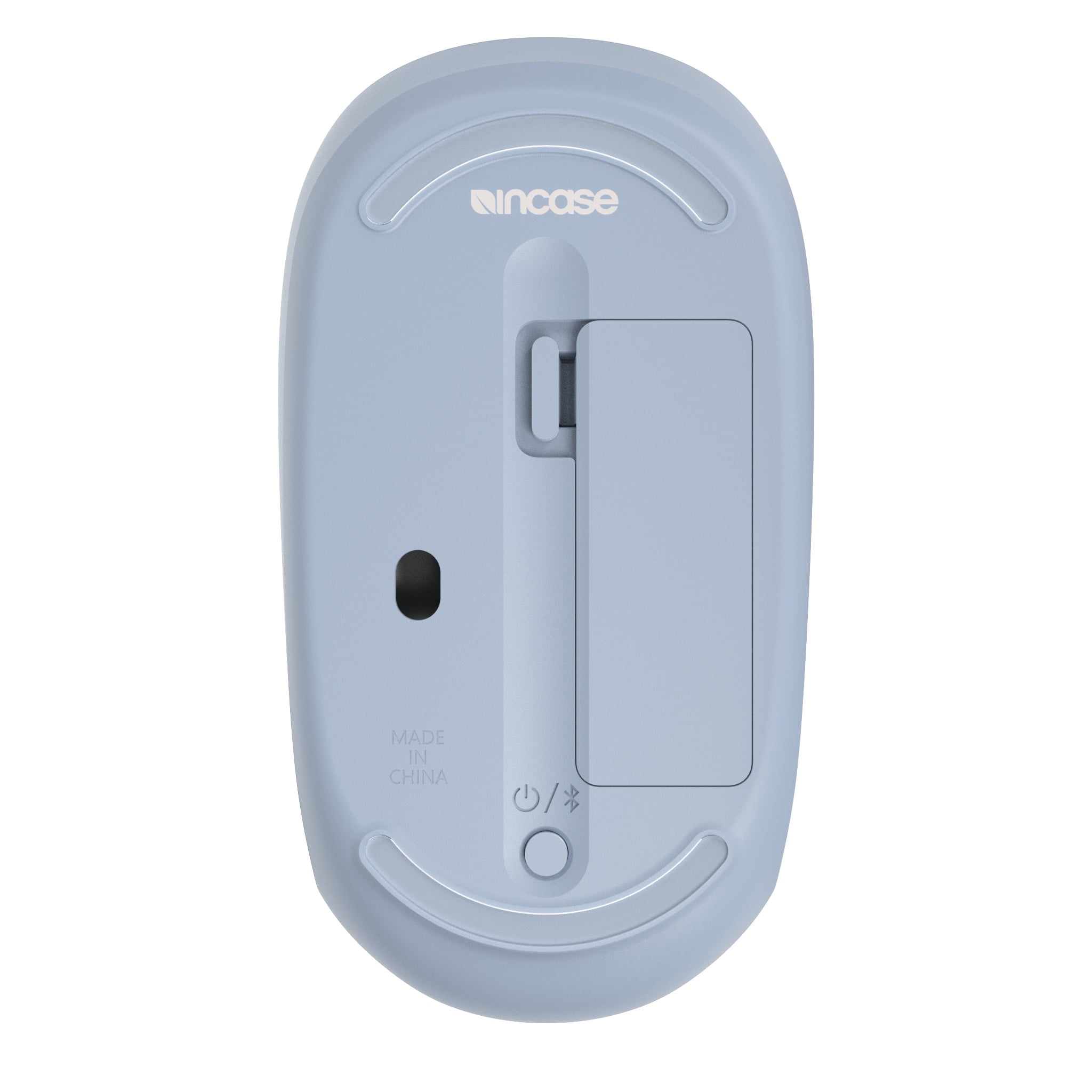 Incase Bluetooth Mouse - Designed by Microsoft - Compact, Comfortable, Right/Left Hand Use, 4-Way Scroll Wheel, Wireless Bluetooth Mouse for PC/Laptop/Desktop, Mac/Windows Computer - Pastel Blue