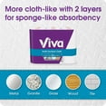 thumbnail image 4 of Viva Multi-Surface Cloth Paper Towels, 6 Big Rolls, 83 Sheets Per Roll (498 Total), 4 of 6