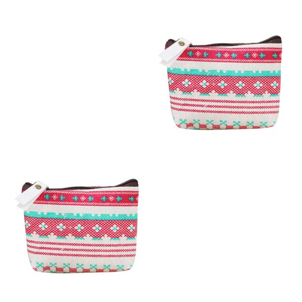 Minnieouse ¡Novedad de 2020! Mini monedero de lona con animales frescos pequeños, monedero con cremallera, billeteras para regalo Type2 NO2 Minnieouse CBP007338