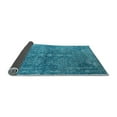 thumbnail image 2 of Ahgly Company Indoor Square Oriental Light Blue Industrial Area Rugs, 3' Square, 2 of 4