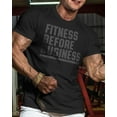 thumbnail image 6 of GYMISH Fitness Before Business Workout T-Shirt for Men – Funny Gym Shirt, Mens Gym TShirt, Gym Clothes for Men, Athletic Workout Wear, 6 of 6
