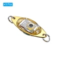 thumbnail image 3 of Uxcell LED Fishing Lure Light, Waterproof Eye Shape LED Lighted Bait for Saltwater Freshwater Bass, Multicolor 5Pcs, 3 of 6