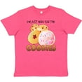 thumbnail image 3 of Inktastic I'm Just Here for the Cookies Youth T-Shirt, 3 of 5