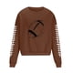 thumbnail image 3 of Sudadera sin capucha para hombre, cuello redondo, sudadera deportiva con estampado de fútbol, jersey de manga larga, blusa de poliéster para hombre, 3 of 4