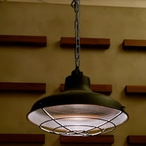 HONMEET 1Pack Retro Elegant Metal Chandelier Chain Pendant Lamp Fixture Home Decorative Light Hanging Chains Black