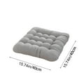 thumbnail image 3 of Qonioi 16 Inch Floor Cushion, Tufted Corduroy Seat Pillow with Memory Foam, Small Pillows, Compact Cushions, 3 of 7