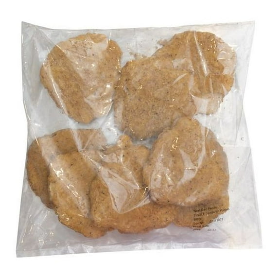 Tindle Uncooked Plant Based Chicken Sandwich Patties, 2 Pound -- 4 per Case