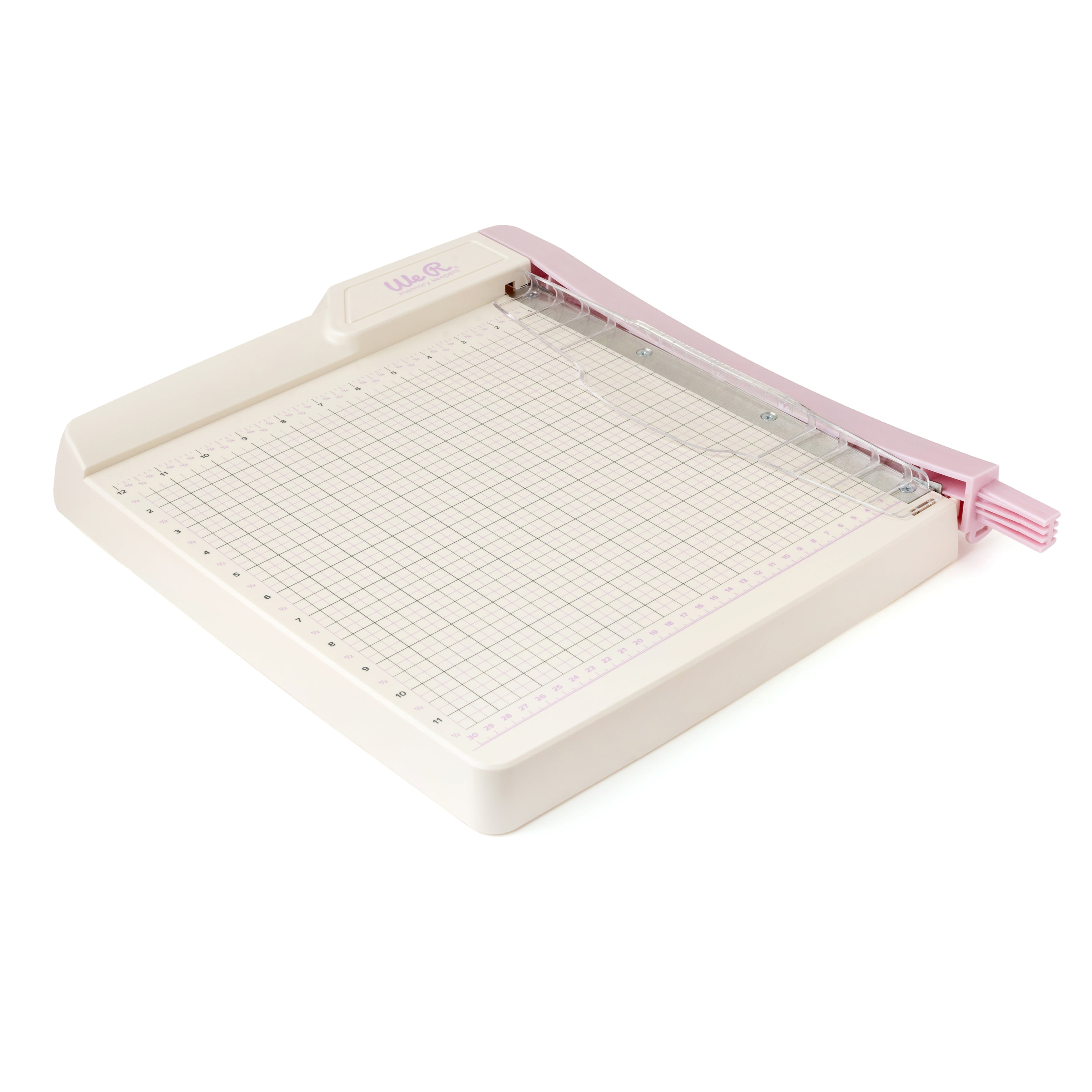We R Memory Keepers Large Guillotine Cutter-Lilac