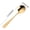 Gold, variant on 304 Stainless Steel Flat Handle Thickened Dinner Spoon Soup Spoon For Home