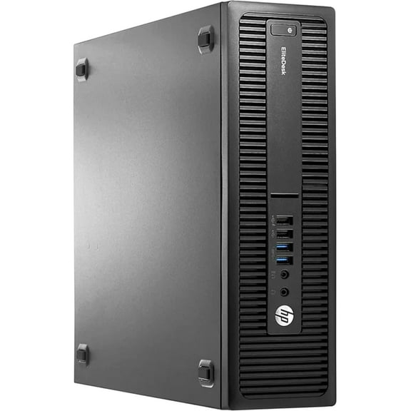 Restored HP ProDesk 600G1 Desktop Computer PC, Intel Quad-Core i5, 120GB SSD, 8GB DDR3 RAM, Windows 10 Home, DVD, WIFI, 19in Monitor, USB Keyboard and Mouse (Refurbished)