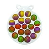 NYASAY Dimple Fidget Toy Silicone Tie-Dye Anti-stress for Autism Game (Ladybug)