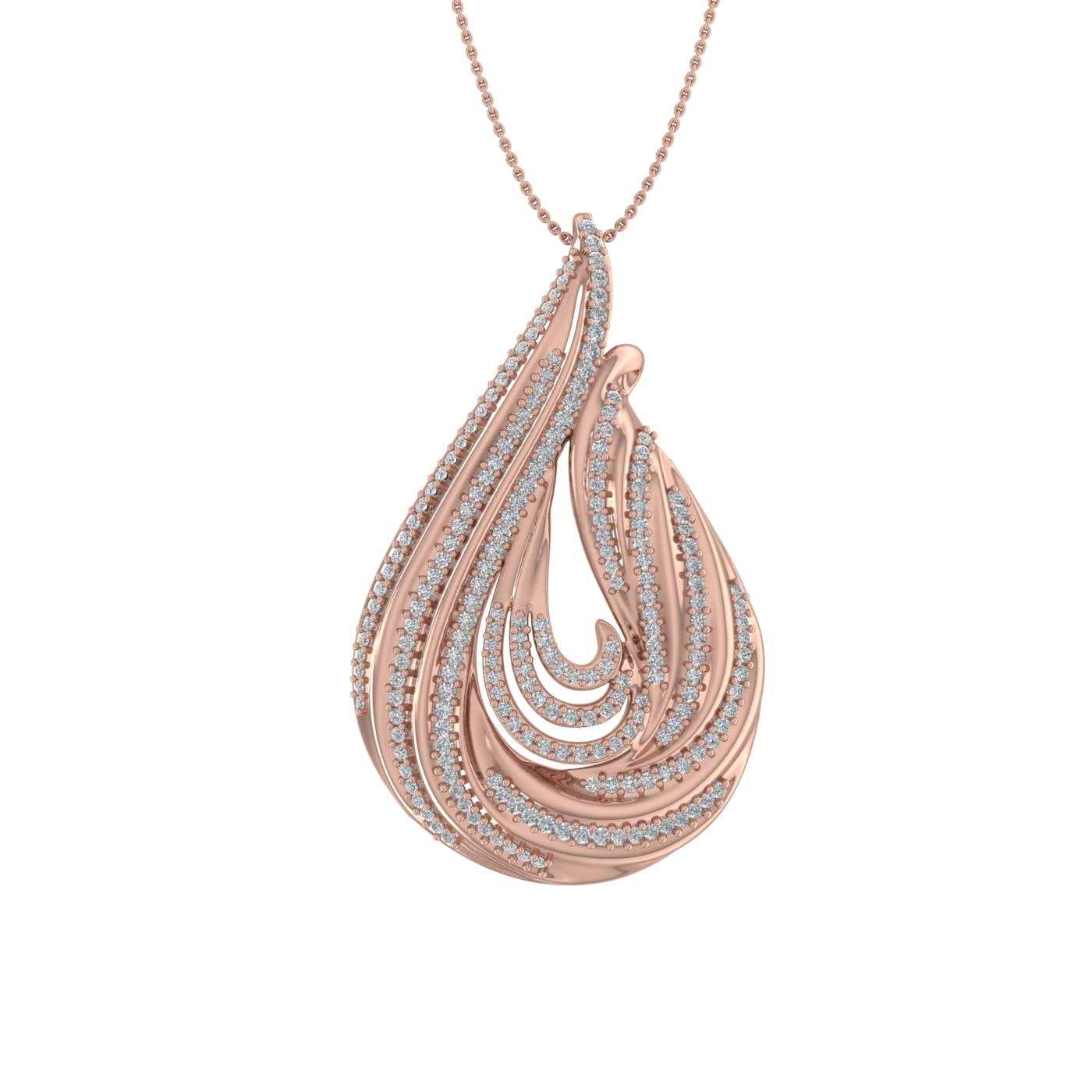 Heart Diamond Pendant