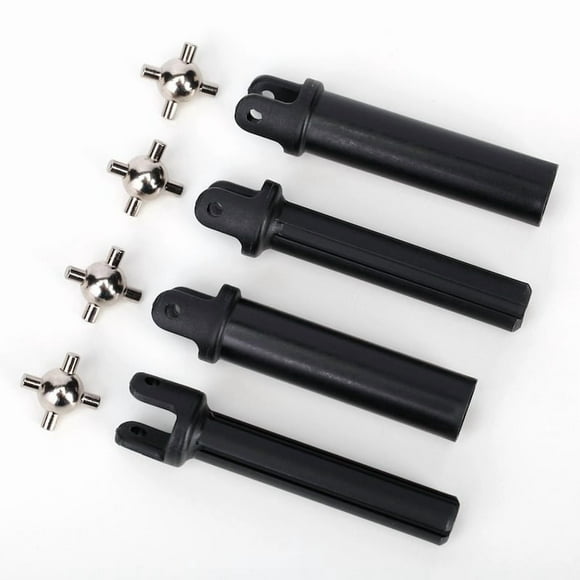 Traxxas 6850X Demi-Arbres Robustes avec Joints en U Métalliques (2 Intérieurs, 2 Extérieurs)