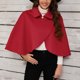 thumbnail image 1 of Capa de punto para mujer, abrigo informal de color liso con cuello, cárdigan de punto, chal, otoño/invierno, 1 of 8