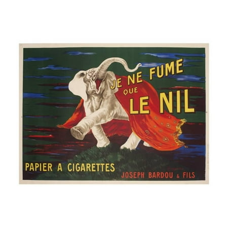 Vintage Advertising Paper - Le Nil Rolling Paper Vintage Advertising Poster Print Wall Art