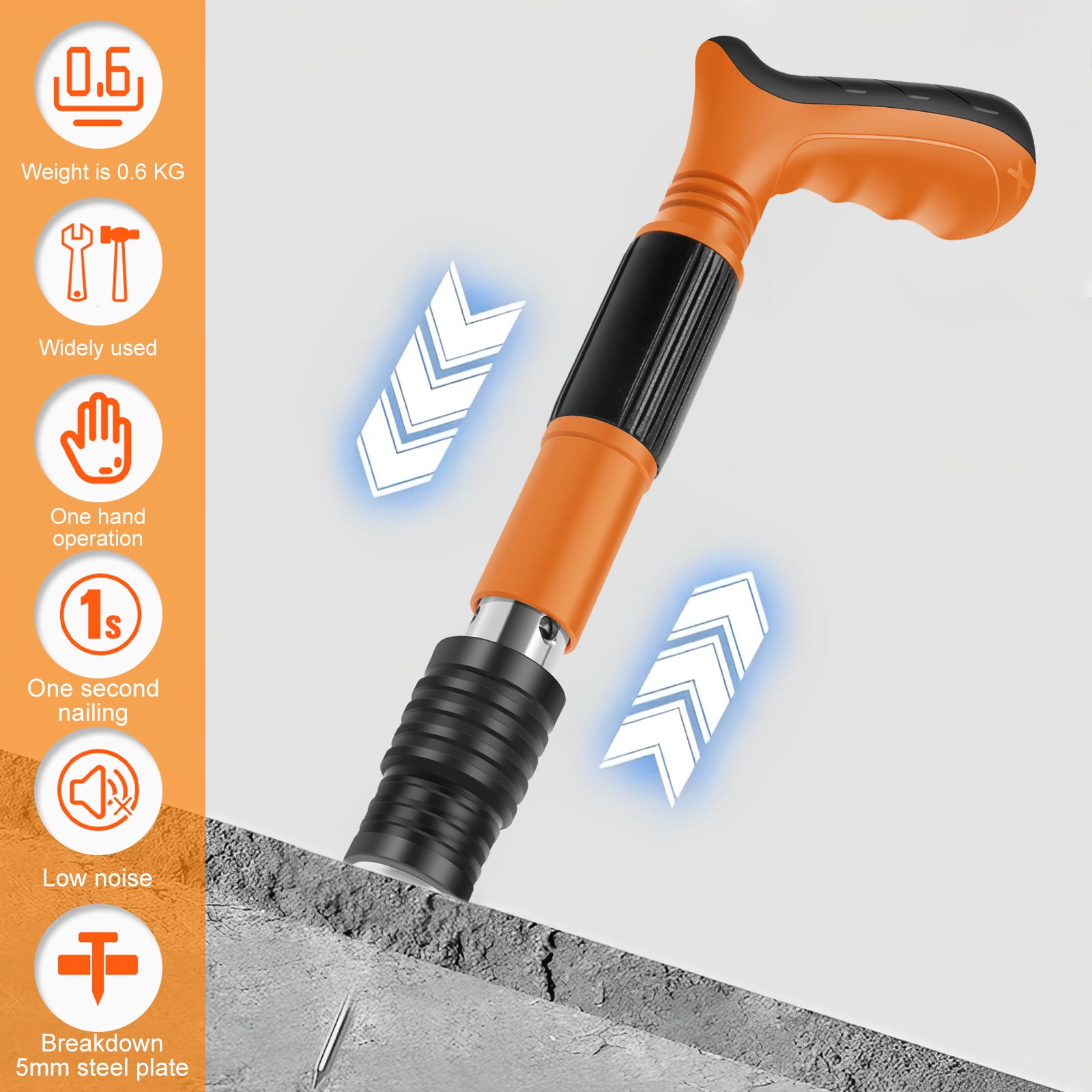 Bascet 2540-20 Manual 7.3 mm Gauge Mini Nailer Nail Gun
