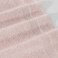 thumbnail image 6 of Modern Threads Otis Chevron Jacquard 6-Piece Cotton Towel Set, Blush, 6 of 9
