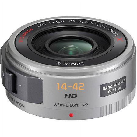 UPC: 0885170052321 | Lumix G X Vario PZ 14-42mm f/3.5-5.6 Aspherical Lens for Micro Four Thirds  Silver