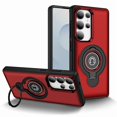 thumbnail image 1 of Samsung S24 Ultra Magnetic Case with Magsafe Car Holder - Solid Color Bumper, 1 of 7