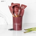 thumbnail image 5 of Utensilios Cocina Silicón con soporte Kochstelle, color Vino 12 piezas Kochstelle UT002100V, 5 of 5