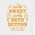 thumbnail image 3 of Yellowstone - Sorta Sweet Sorta Beth Dutton - Men's Short Sleeve Graphic T-Shirt, 3 of 6
