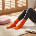 thumbnail image 6 of Stcellnmex Womens Long Slouch Socks Soft Thick Scrunchie Socks 9-11 Size 3 Neon Colors 3 Pack, 6 of 8