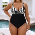 thumbnail image 2 of Kcolen Bathing Suits Women Tummy Control Push Up Training Sport Swim Suits Floral Printed Bathing Suits Fashion Beach Vacation Swimwear for Women, 2 of 8