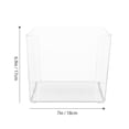 thumbnail image 2 of Miangastore 1Pack Transparent Magazine Storage Box Multipurpose for Home Use, 2 of 8