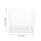 thumbnail image 2 of Caja de almacenamiento de libros transparente multiusos de 1 UNID en contenedor de almacenamiento de libros de plástico, 2 of 5