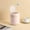 Pink, variant on 100Fens Plastic Trash can Creative Mini Desktop Trash Can, with Lid Small Home Office Cleaning Trash Button Desktop Storage Bin
