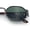 Gunmetal Frame - Green Lens, variant on Small Geometric Sunglasses Octagon Metal Frame Lattice Arm Retro Y2K UV400 Gold Frame - Black Lens