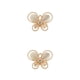 thumbnail image 2 of Minnieouse Bufanda Anillo Bufandas Hebilla con Diamantes de Imitación Envoltura Abrazadera Scalewing Estilo Blanco Blanco 2piezas, 2 of 6