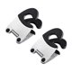 thumbnail image 1 of 2pcs Stainless Steel Spoon Rest Pot Clip Anti-Scalding Silicone Design Pot Clamp Pot Spoon Spatula Rest, 1 of 4