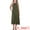 Army Green, variant on DARING DIVA Halter Neck Belted Casual Summer Midi Dress XS Army Green
