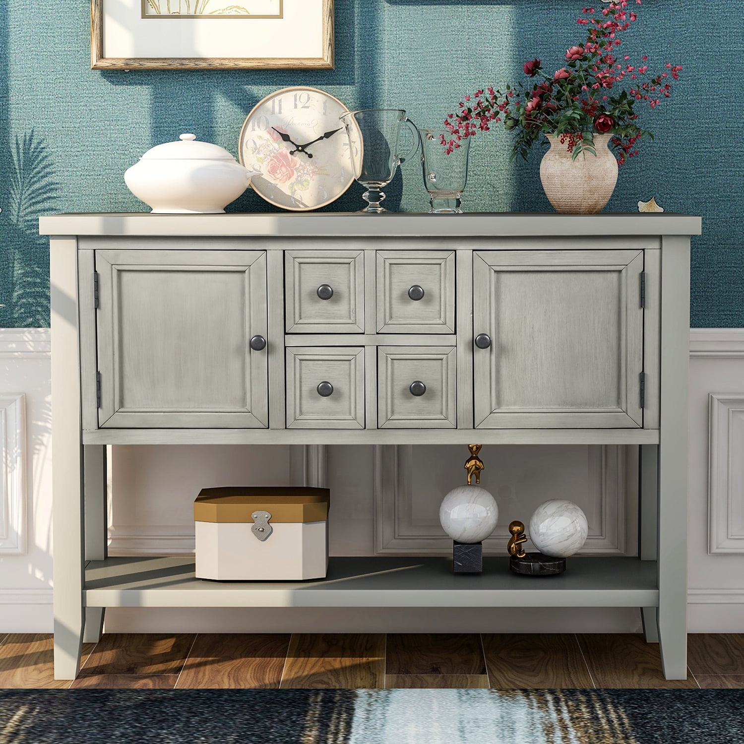 Buffet Cabinet Sideboard 2021 New 46, Dining Room Side Table Buffet