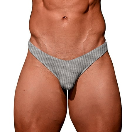 

WANYNG Men s Soft Independent Codpiece Underpants Knickers Solid Low-Rise T-back Thongs Men Sparkly Underwear Girls Foot Slipper