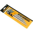 thumbnail image 5 of TOLSEN 9pcs Extra Long Arm Torx Hex Key Set Star with Shaft Pin Slot Wrenches, 5 of 5