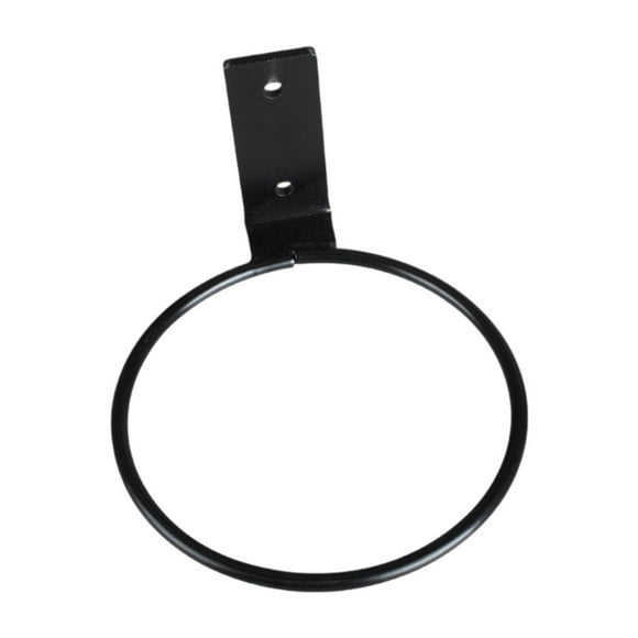 Soporte para macetas con aro y barandilla para macetas, soporte con gancho para macetas de metal. Diámetro interior de 10.2 cm