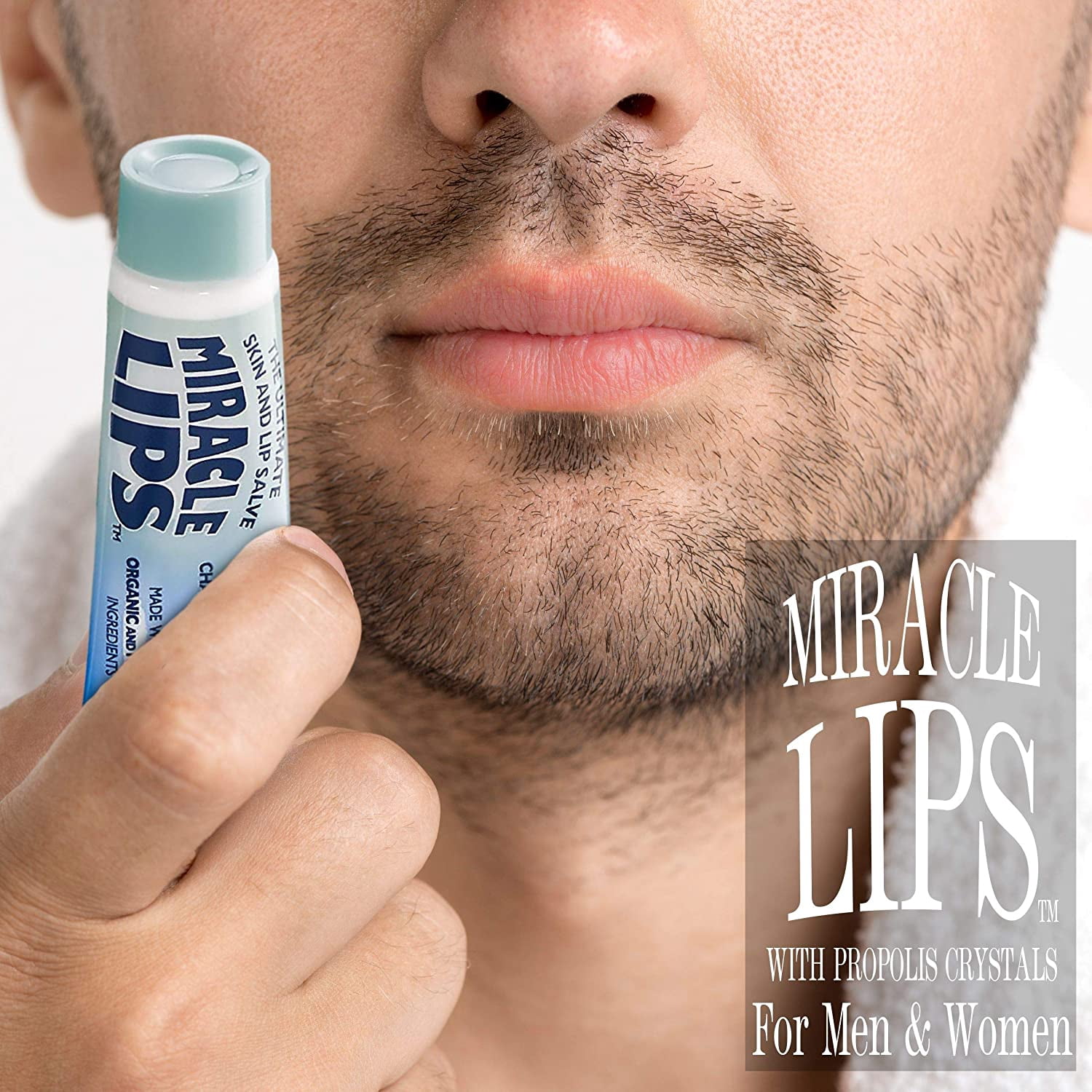 Miracle Lips Organic 2in1 Lip Scrub and Balm