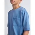 thumbnail image 4 of Weekend Academy Boys Pocket T-Shirt with Short Sleeves, Sizes 4-18, 4 of 6