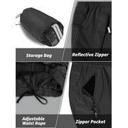 Off Road Ventures Mens Rain Pants Waterproof Windbreaker Lightweight Hiking Pants for Golf Travel