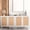 White1, variant on NUU GARDEN Buffet Sideboard Cabinet with Rattan Decor Doors, Storage Credenza for Kitchen, Hallway, or Living Room, White