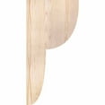 thumbnail image 3 of 3 1/2"W x 12"D x 24"H Crestline Smooth Corbel, Douglas Fir, 3 of 9