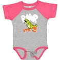 thumbnail image 3 of Inktastic RAWR I'm 2 Baby Tyranosaurus Rex Boys or Girls Baby Bodysuit, 3 of 5