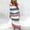 F-520Dark Blue, variant on ZHOGXU Women's Dress Long Sleeve V Neck Striped Print Drawstring Fashion Comfortable Dresses With Pockets For Casual Daily Wear,Dark Blue,M