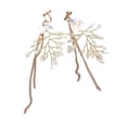 thumbnail image 2 of Elegante Pendientes de Cristal Diamante Artificial Colgar Gota Mujers Niñas Chicas Colgantes Joya Fernando Pendientes nupciales de la boda, 2 of 7