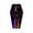 Black12, variant on WWG Dancing Skeleton in Coffin Decoration, Bride and Groom Skeleton Set with LED Lights, Halloween Party Decor, Gothic Tabletop Decor, Spooky Home Decor for Indoor Display, Includes 1 Skeleton