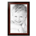thumbnail image 2 of ArtToFrames 12" x 20" Matte mahogany Diploma Picture Frame, 12x20 inch Brown Wood Poster Frame (WOM-5108), 2 of 7