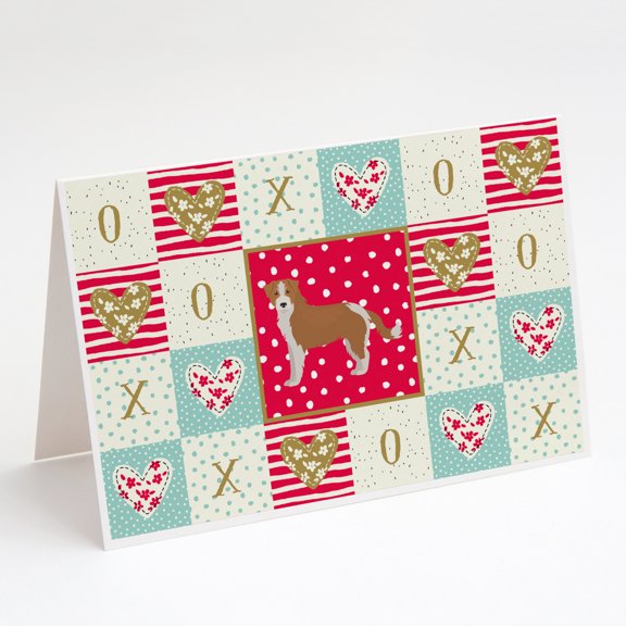 Kromfohrlander Love Greeting Cards and Envelopes Pack of 8