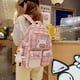 thumbnail image 2 of Mochila escolar de celosía para niña bonita para estudiantes de escuela primaria, estudiantes de grado alto femenino, mochila de escuela secundaria Junior de alta capacidad Fivean unisex, 2 of 2